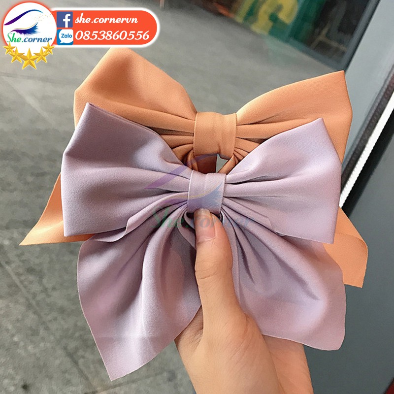 Kẹp nơ nhỏ Hàn Quốc K252 dễ thương nhiều màu