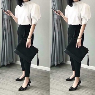 Quần Tây Nữ Lưng Thun🎁Freeship🎁Quần Tây Nữ Xưởng Xuất Khẩu