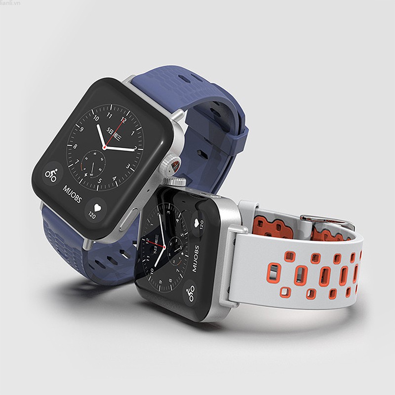 Cặp đầu nối dây đeo đồng hồ thép không gỉ dành cho Xiaomi Mi Watch