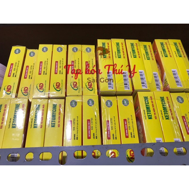 KETOMYCINE Kem bôi NẤM cho chó mèo - Tạp hóa thú y sg