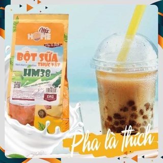 [Hot] Bột sữa bột kem béo Home Mix (HM38) Bịch 1kg  Bột béo, pha trà sữa, bột trà sữa, làm trà sữa tự pha ngon [TSMC]