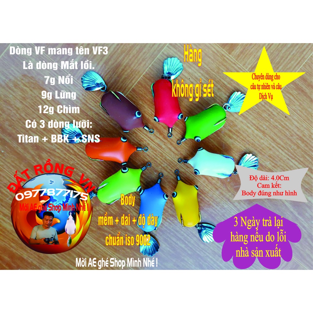 Nhái hơi vf6-F40 Titan