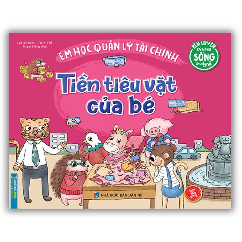 Sách - Combo 2 cuốn Em học quản lý tài chính - tiền tiêu vặt của bé và Em học quản lý tài chính - tiền từ đẩu từ đâu ?