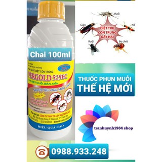 Thuốc phun MUỖI PERGOLD 525EC- Sản phẩm Dodolala Không mùi, Hiệu quả cao