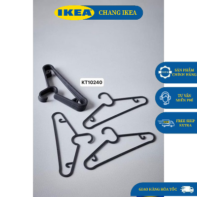 MÓC PHƠI QUẦN ÁO CAO CẤP SPRUTTIG (IKEA) - Sản phẩm chính hãng (set 10 chiếc)