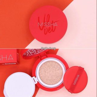 Cushion Missha Velvet Finish đỏ
