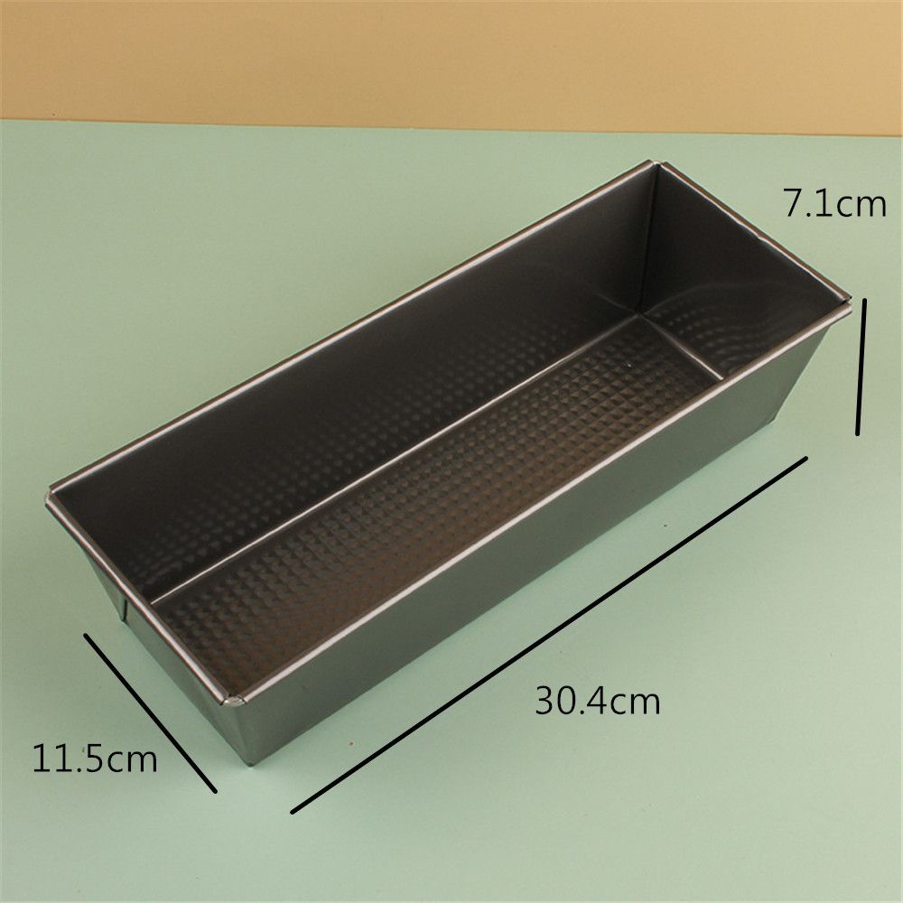 Khuôn Nướng Bánh Mì Hình Vuông Bằng Thép Carbon Chống Dính