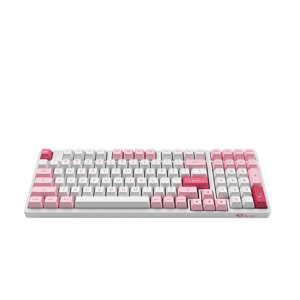 Bàn phím cơ AKKO 3098B Multi-modes Prunus Lannesianav Bluetooth 5.0- Bảo Hành 24 Tháng