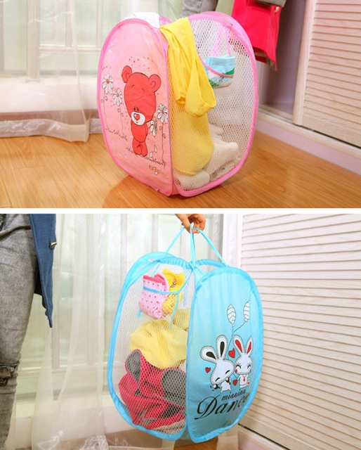 giỏ đựng đồ chơi, quần áo,thùng rác siêu tiện lợi
