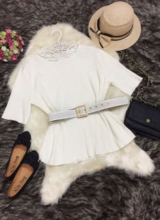 Áo Dập Ly FR Kèm BELT QC