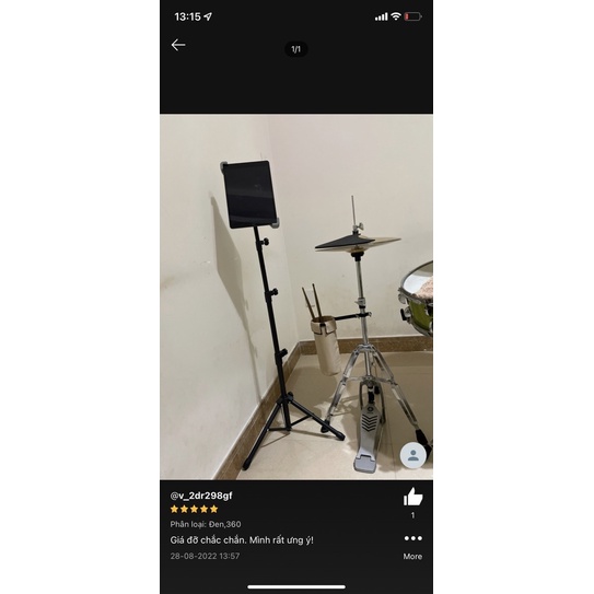 GIÁ ĐỞ 3 Chân Tripod Stand Cho IPAD