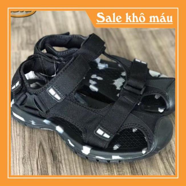 Sandal nam học sinh bít mũi quai dù đi phượt hiệu Rova RV25BB - MOL VN - BẢO HÀNH 12 THÁNG -new221