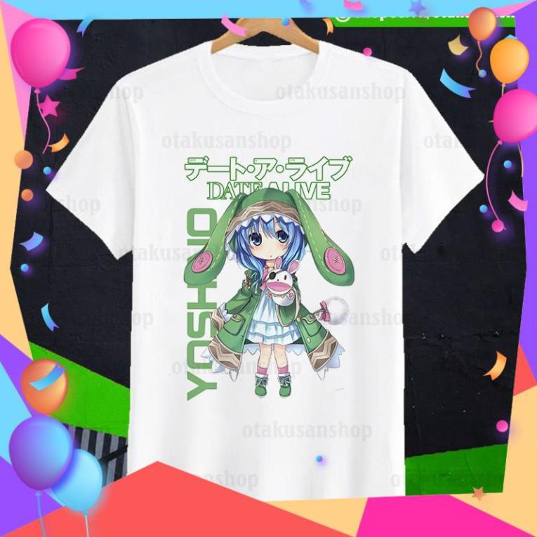 DEAL HOT- Áo thun Date A Live Yoshino Chibi ngắn tay