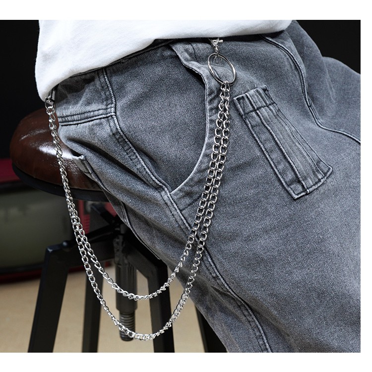 Dây Xích Gắn Thắt Lưng Quần Thời Trang Cho Nam