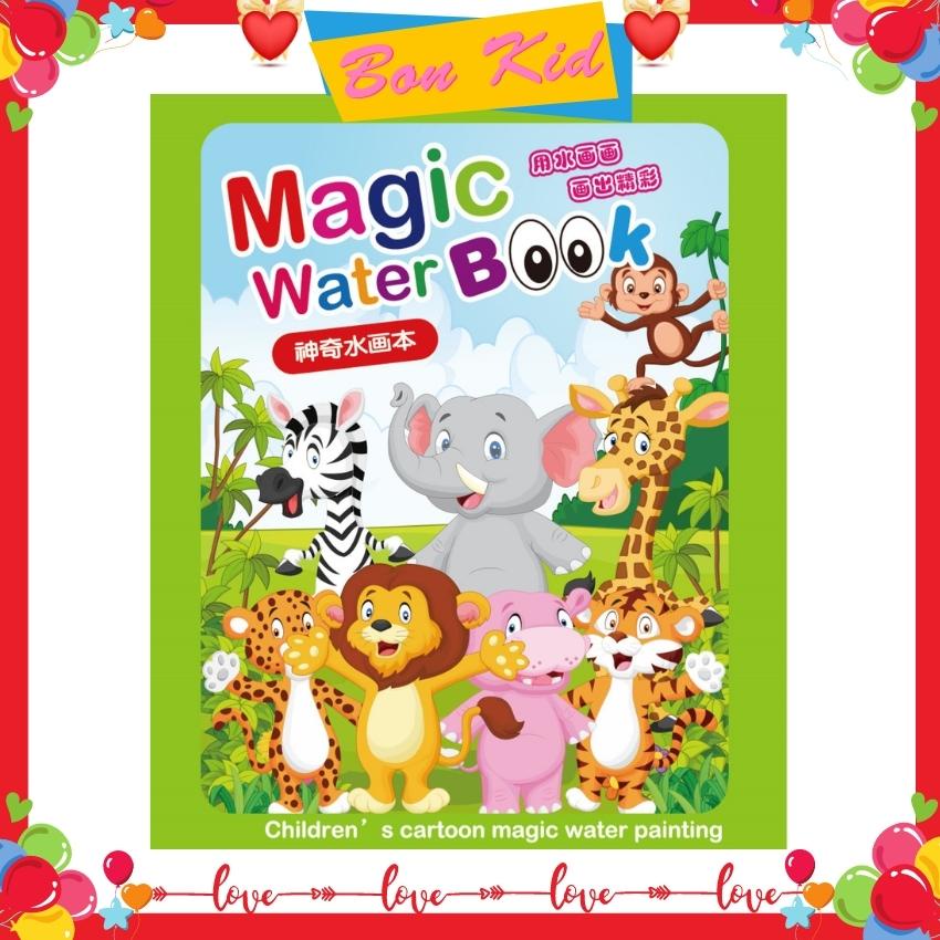 Tranh Tô Màu Nước Ma Thuật, Tập Tô Thần Kỳ Tự Xóa, Tái Sử Dụng Magic water book