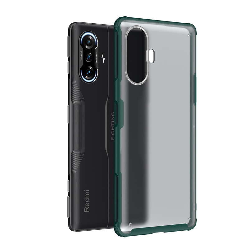Ốp Điện Thoại PC + TPU Mặt Nhám Chống Sốc Cho Redmi K40 Gaming / POCO F3 GT