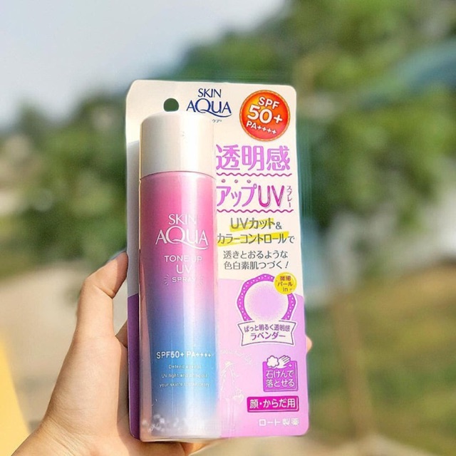 Xịt chống nắng Skin Aqua