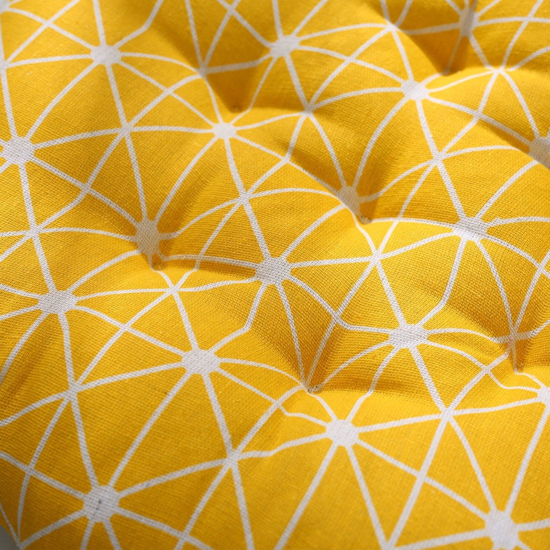 Đệm Lót Ghế Ngồi Hình Tròn Chất Liệu Dày Dặn Cao Cấp