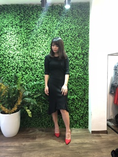 Váy len đuôi cá xả thanh lý