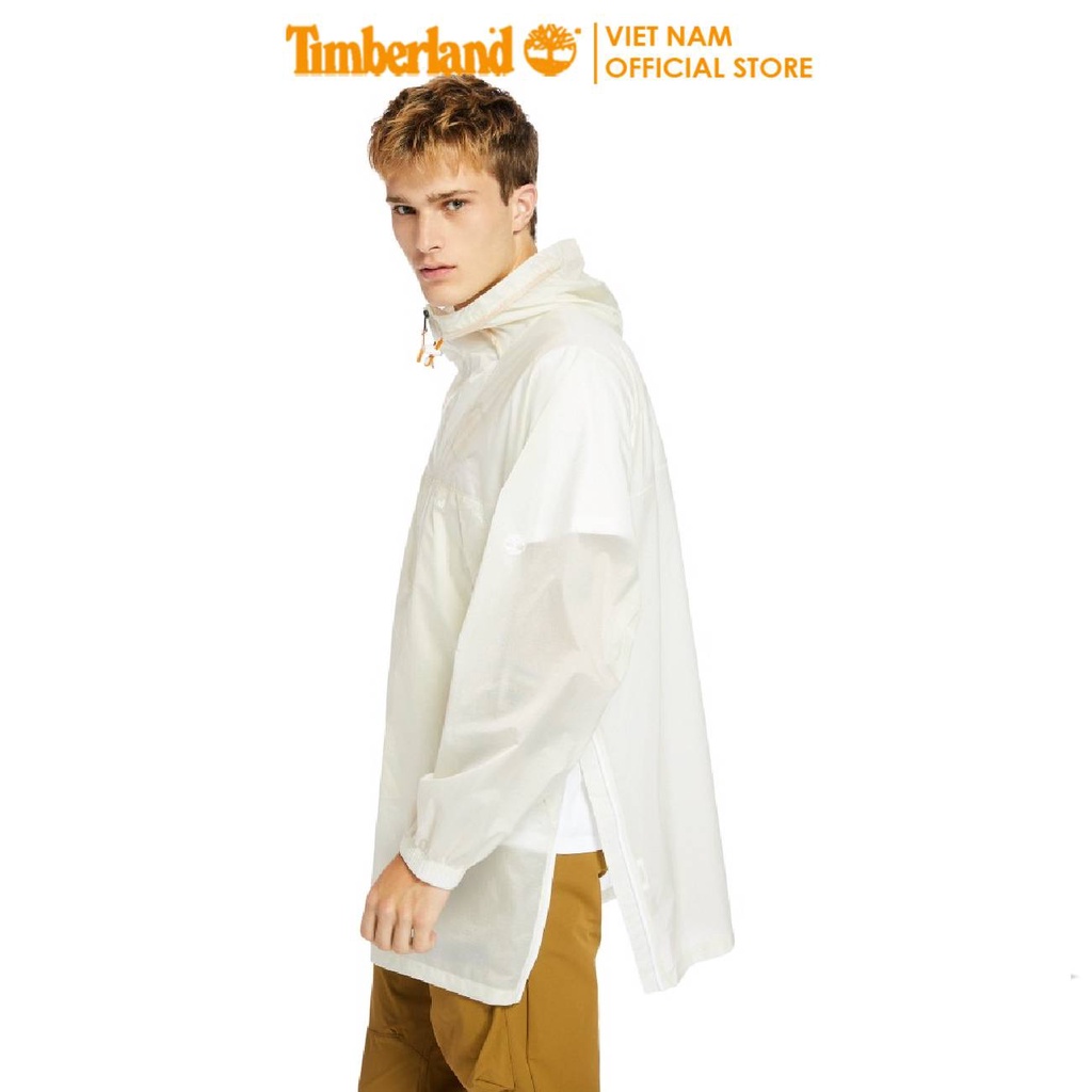 Áo Khoác Đi Mưa Nam Field Trip Lightweight Waterproof Poncho Màu Trắng Timberland TB0A2CZ514