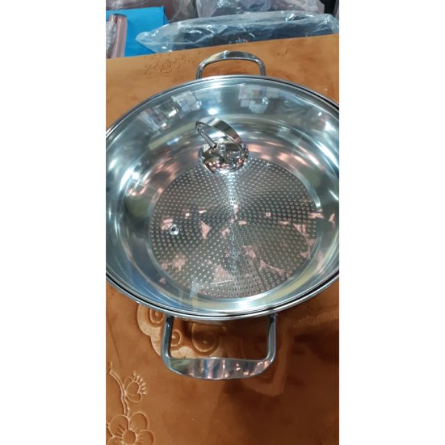 Nồi lẩu inox 30cm