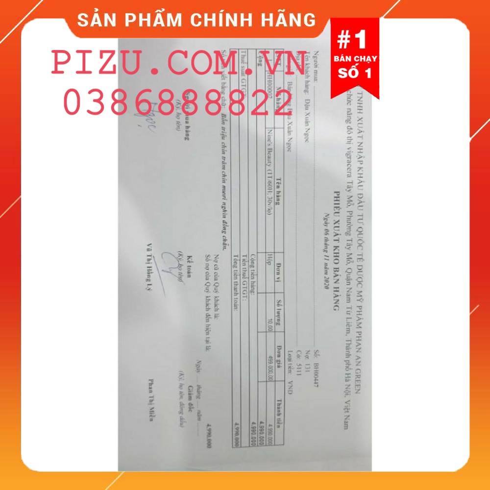 Viên Uống Nines Beauty Trắng Da, Mờ Nám, Giảm Nếp Nhăn Chính Hãng