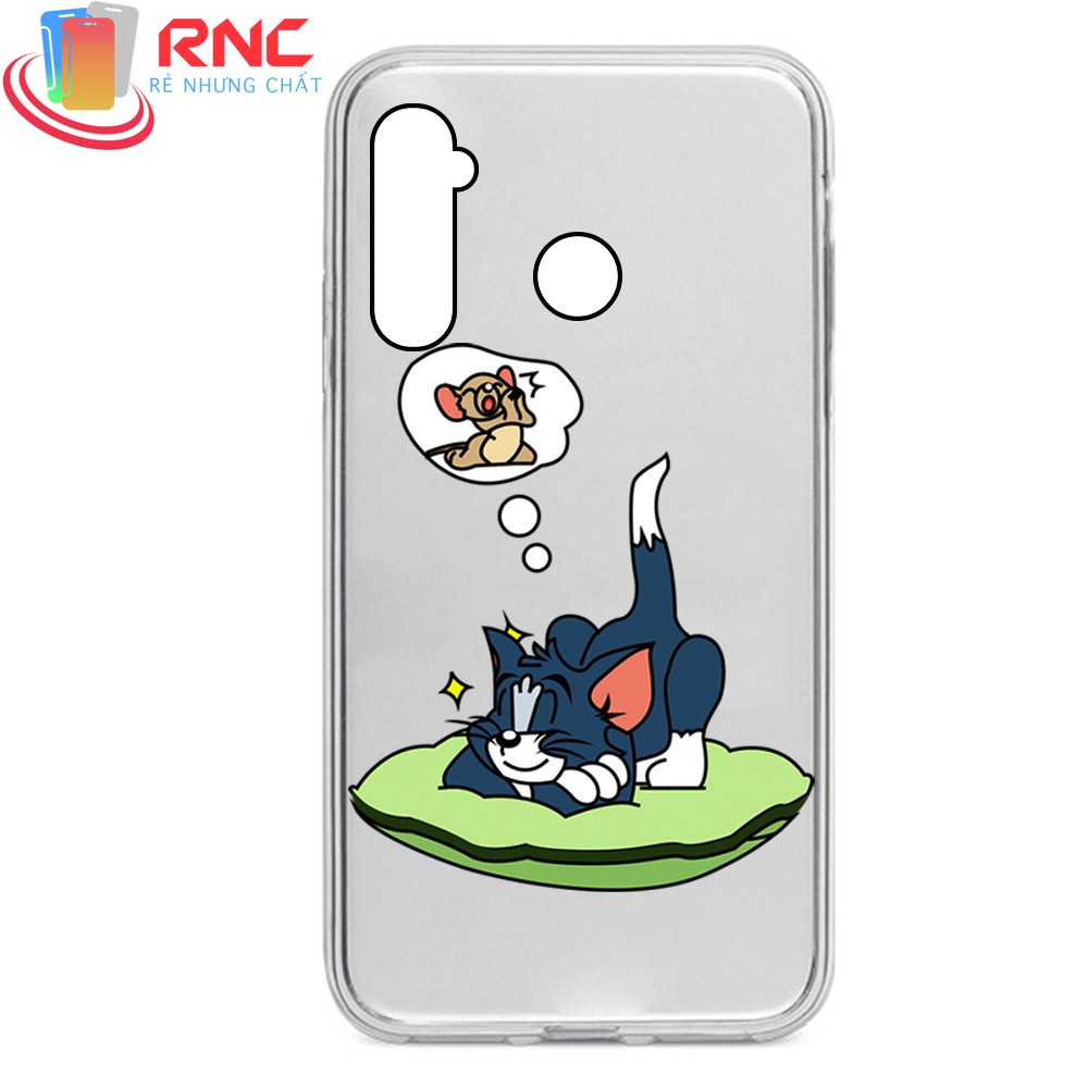 Ốp lưng Xiaomi Redmi Not 8 Tom & Jerry dẻo trong Silicone in hình