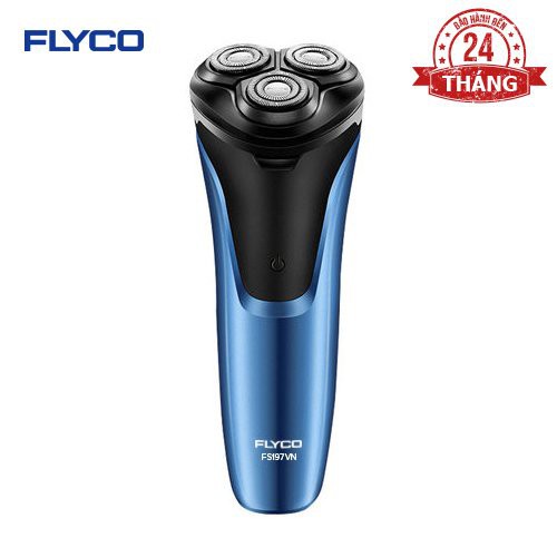 Máy cạo râu đa năng, Máy cạo râu FLYCO FS197VN 3 Lưỡi Kép Thân Máy Kháng Nước Sạc Nhanh 1 Giờ - Hàng Chính Hãng Việt Nam