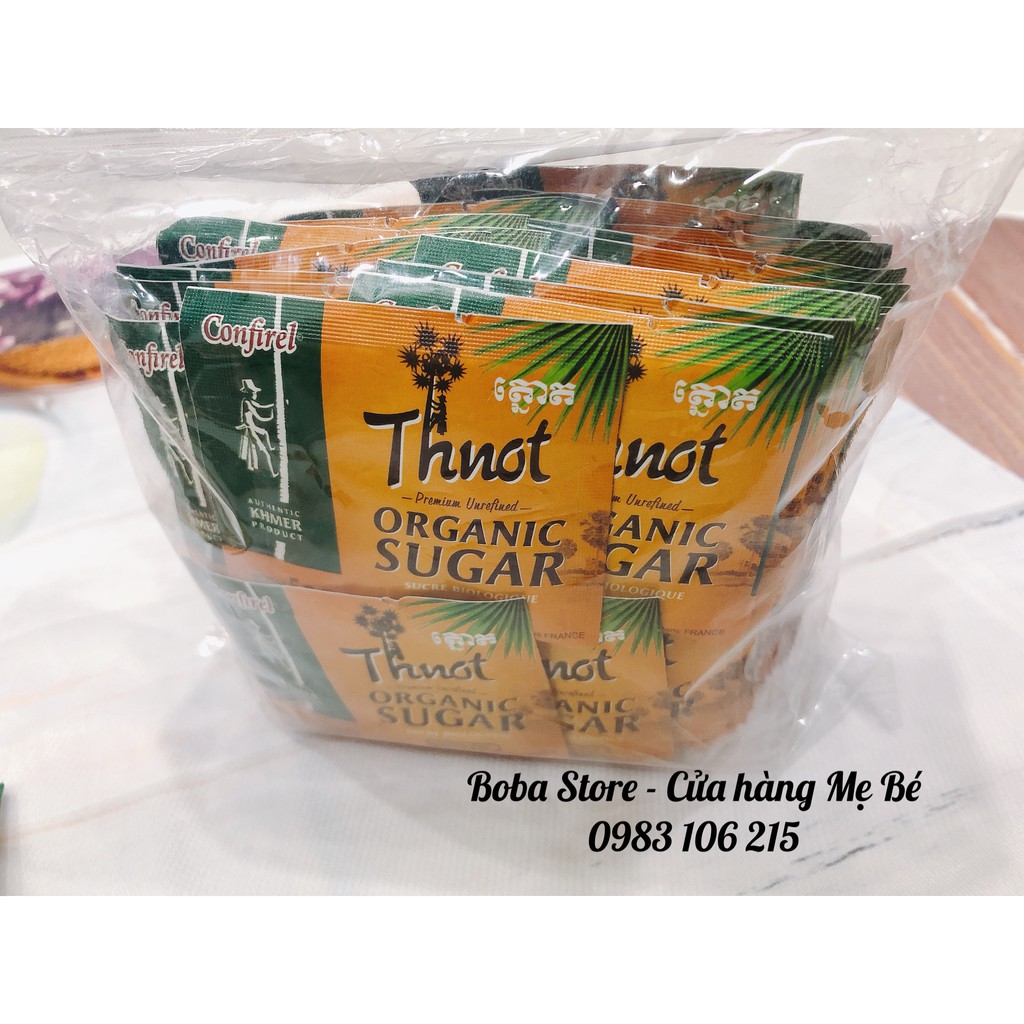 Gói dùng thử đường thốt nốt hữu cơ Corifel 5g - Boba store