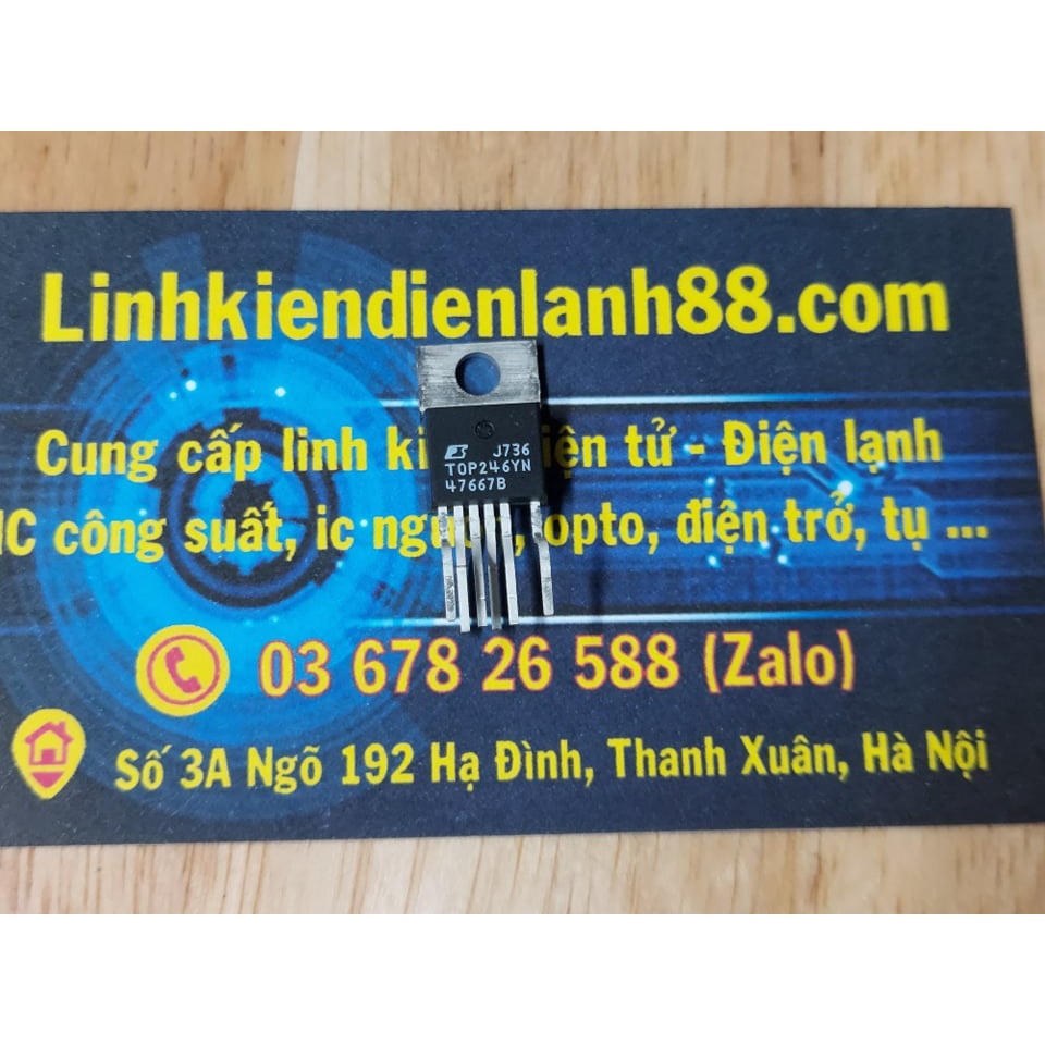 IC Nguồn TOP246YN mới chính Hãng 100% ! ( có thể thay thế Top243yn )