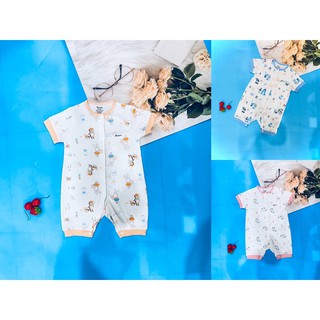 Body cộc hoạ tiết 0-12m