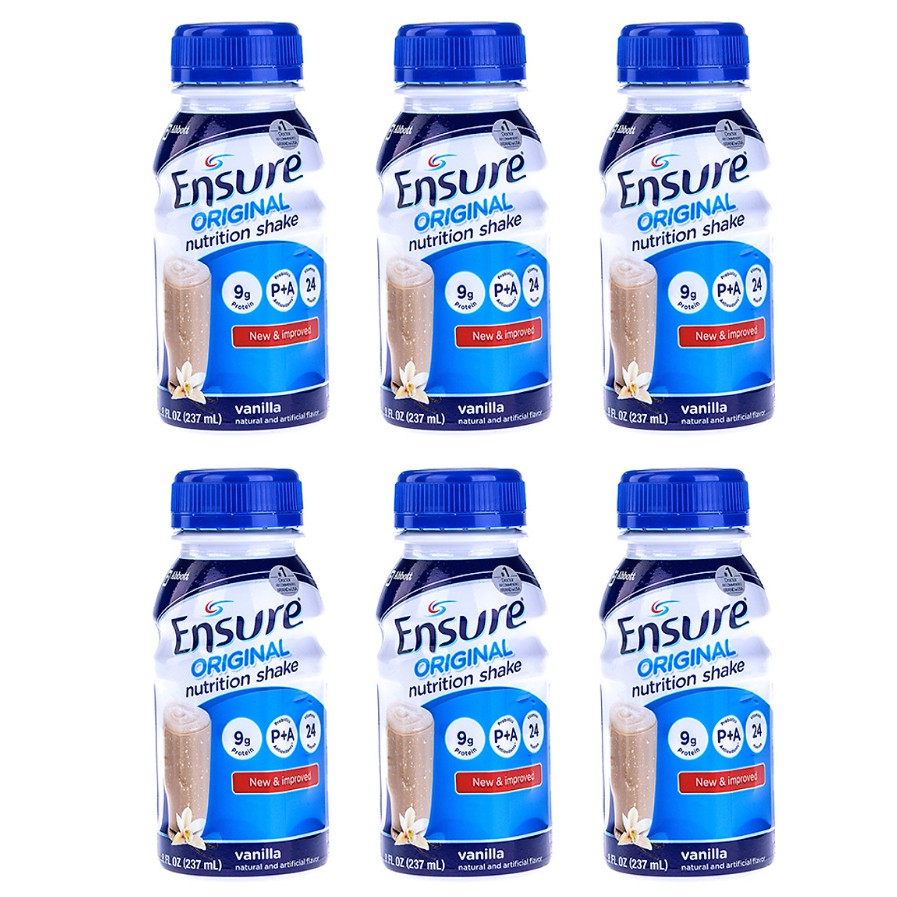 BỘ 6 CHAI ENSURE VANI 237ml