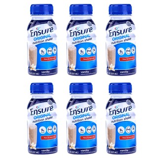 Bộ 6 chai ensure vani 237ml