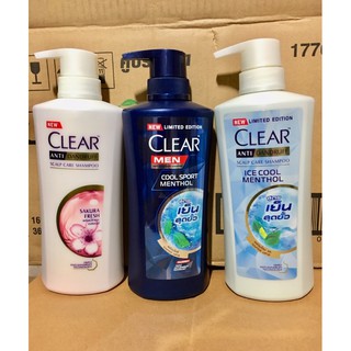 Dầu gội Clear 410ml Thái lan (đủ màu)