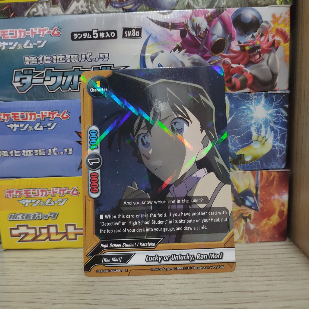 Thẻ bài lẻ Thám tử lừng danh Conan (chính hãng BuddyFight)