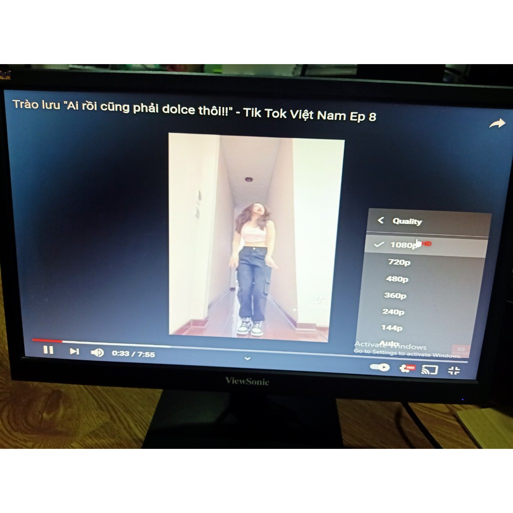 Màn Hình Viewsonic VA1903a Wide19" (cũ) tháo máy văn phòng ,đẹp 90% | BigBuy360 - bigbuy360.vn