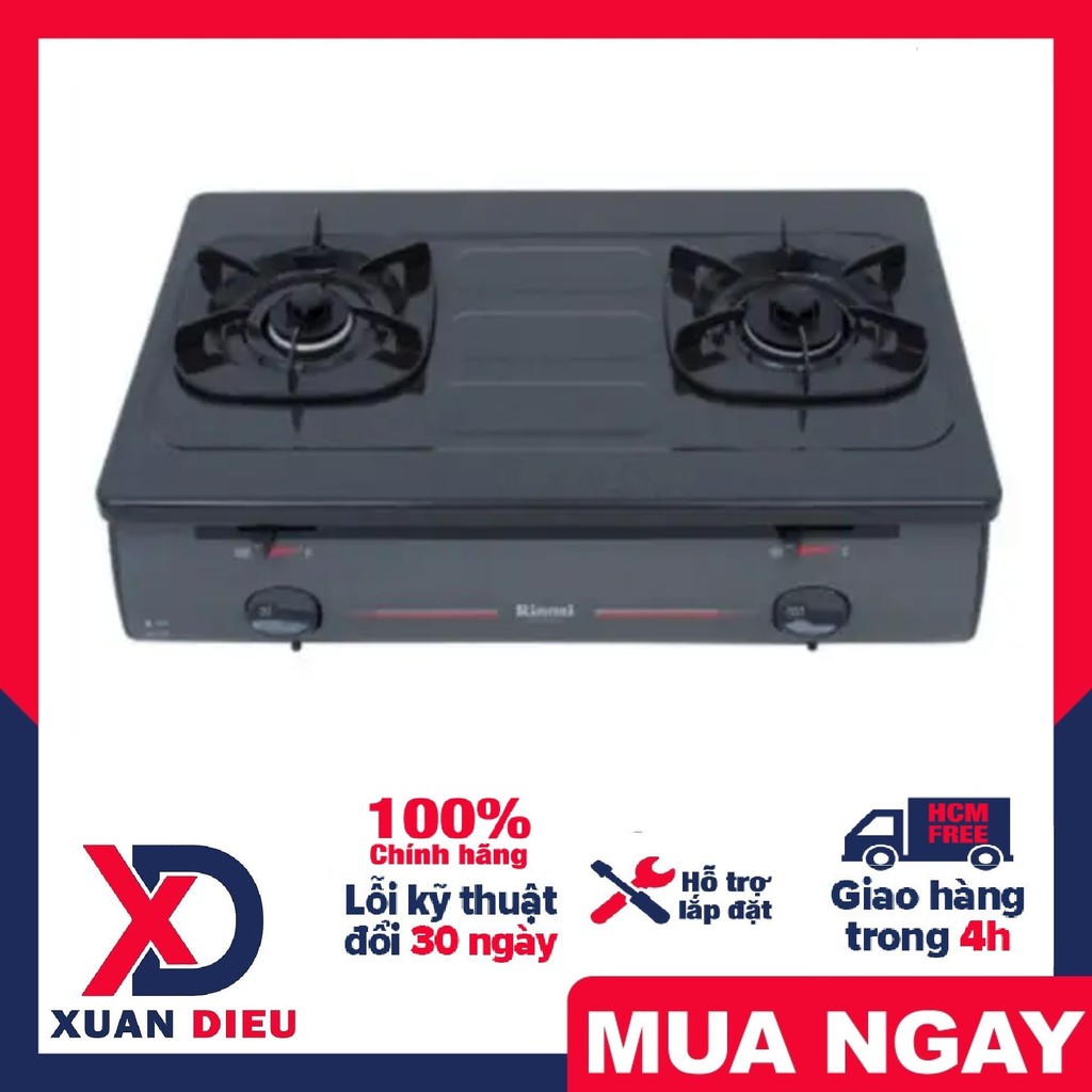 BẾP GAS ĐÔI RINNAI RV-4700(G)N , Lượng gas tiêu thụ (g/h) 0,375 kg/h ,Đánh lửa điện tử IC, Xuất xứ Việt Nam