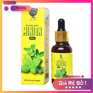 Dầu Húng chanh minion 30ml-tần dầy lá húng chanh
