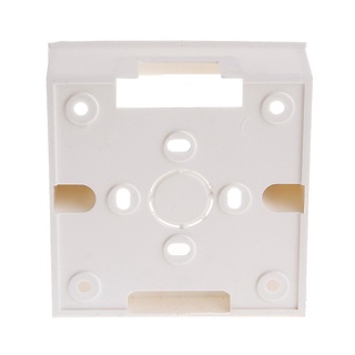 86X86 PVC Junctions Box Wall Mount For Switches Socket Base