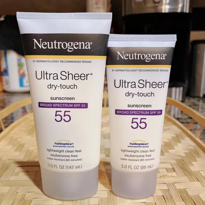 Kem chống nắng Neutrogena Ultra Sheer Dry Touch Spf 55+ - Hàng Costco Mỹ