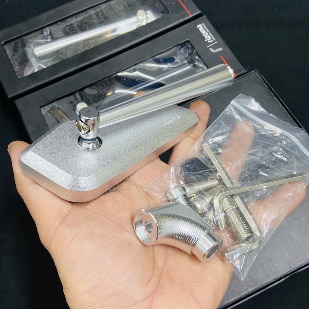 KÍNH CHIẾU HẬU 744 FULL NHÔM HÀNG CAO CẤP GẮN MỌI LOẠI XE