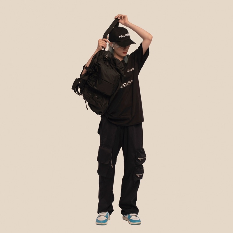 MEDISN - Áo thun TEXTURE 01 T-SHIRT/ BLACK