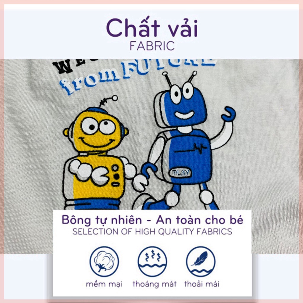 Quần Đùi Cho Bé LILIKIDS Quần Chục Đùi Cotton Cho Bé Trai Bé Gái In Mông QC09