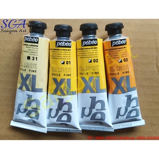 Sơn dầu Pebeo Studio XL Huile Fine tuýp nhỏ 37ml (Nhóm 1)