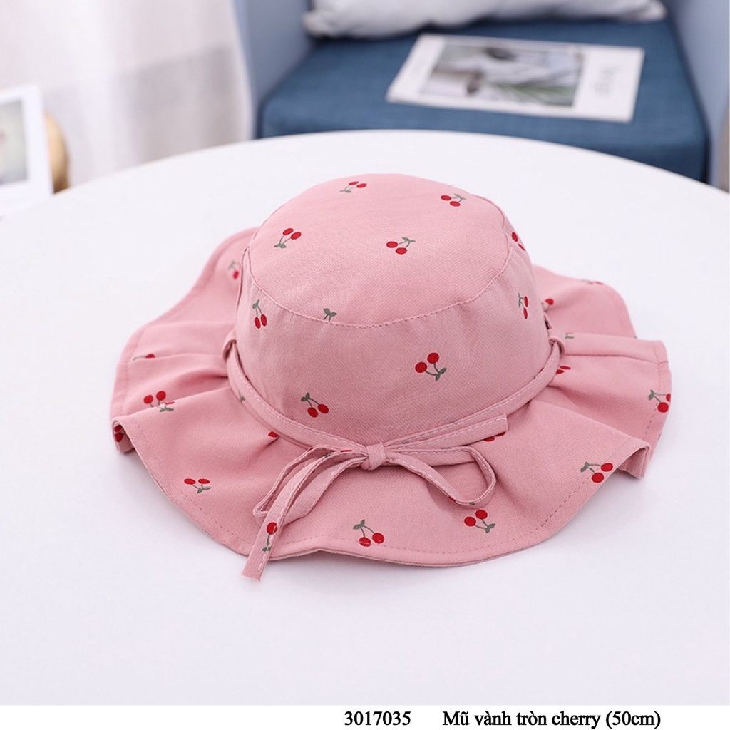 Nón bèo dâu cho bé 2-4Y 2657