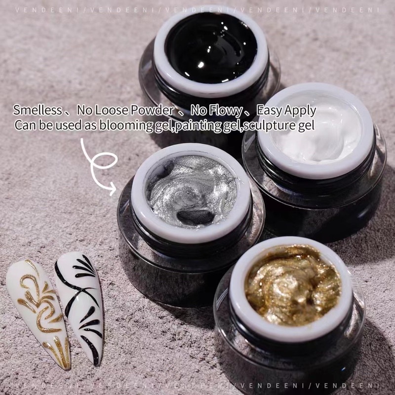 Vendeeni Gel vẽ nổi 9D