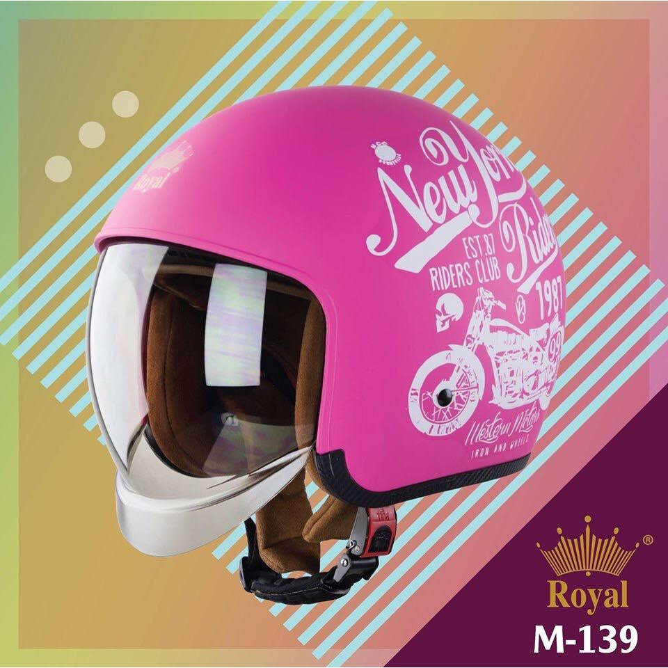 [Chính hãng] NÓN 3/4 ROYAL M139