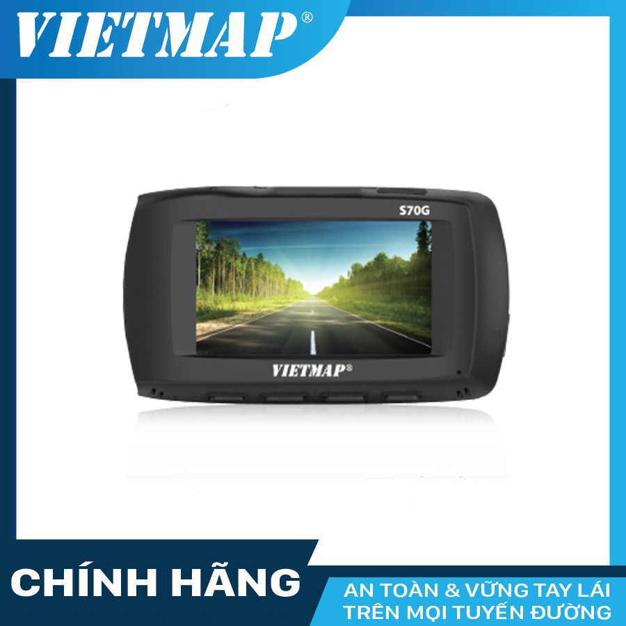 Camera hành trình VIETMAP Papago S70G cho xe ô tô + thẻ nhớ 32/64GB Class 10