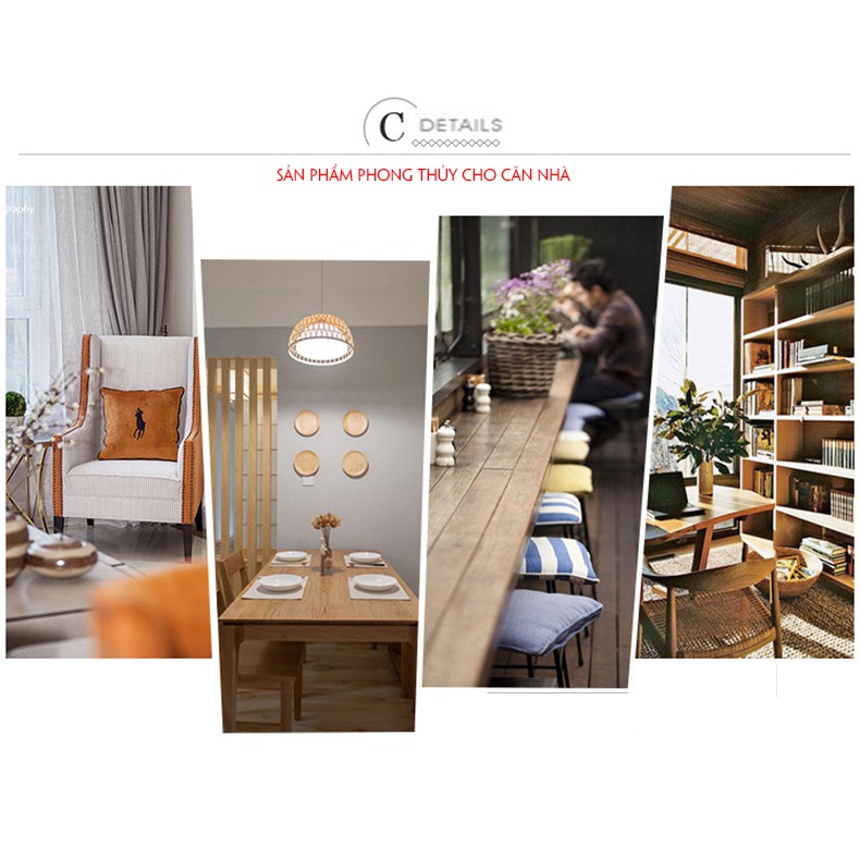 Chuông gió phong thủy,may mắn cầu bình an và tài lộc - Sản phẩm trang trí Decor nhà cửa