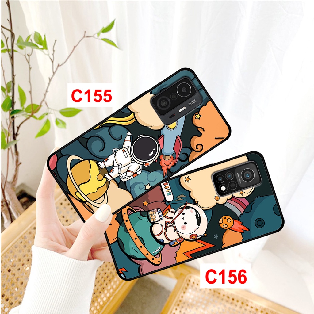 Ốp Xiaomi Mi 10T - Mi 10T Pro - Mi 11T - Mi 11T Pro in hình phi hành gia, vũ trụ ngân hà .ốp xiaomi redmi rẻ bền đẹp.